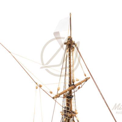 Maquette de l'Ambitieux · Exemplaire Unique de Vaisseau Ancien · Mistral Maquettes · Maquette de Bateau de Collection