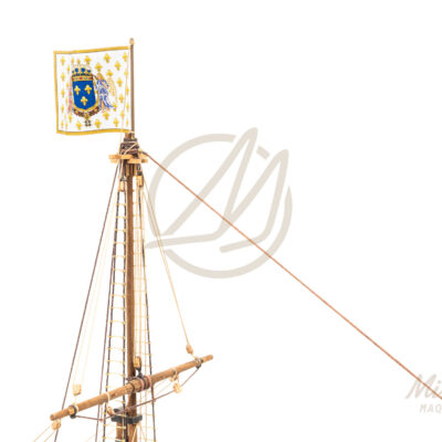 Maquette de l'Ambitieux · Exemplaire Unique de Vaisseau Ancien · Mistral Maquettes · Maquette de Bateau de Collection