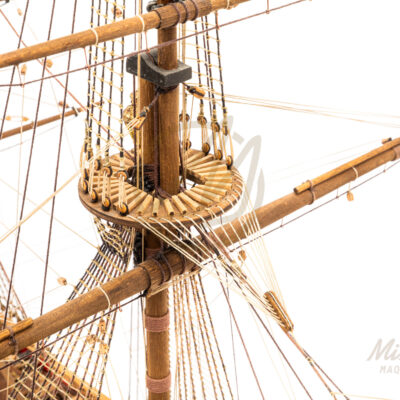 Maquette de l'Ambitieux · Exemplaire Unique de Vaisseau Ancien · Mistral Maquettes · Maquette de Bateau de Collection