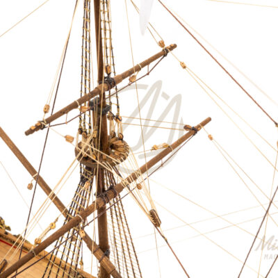 Maquette de l'Ambitieux · Exemplaire Unique de Vaisseau Ancien · Mistral Maquettes · Maquette de Bateau de Collection