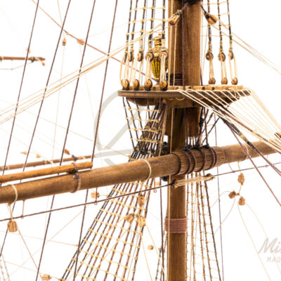 Maquette de l'Ambitieux · Exemplaire Unique de Vaisseau Ancien · Mistral Maquettes · Maquette de Bateau de Collection