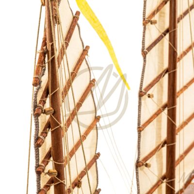 Maquette de la Jonque Chinoise - Maquette de Bateau en Bois Déjà Montée - Mistral Maquettes