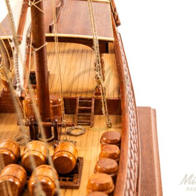Maquette de la Jonque Chinoise - Maquette de Bateau en Bois Déjà Montée - Mistral Maquettes