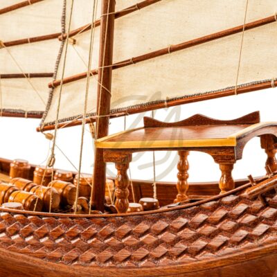Maquette de la Jonque Chinoise - Maquette de Bateau en Bois Déjà Montée - Mistral Maquettes