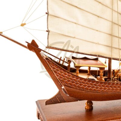 Maquette de la Jonque Chinoise - Maquette de Bateau en Bois Déjà Montée - Mistral Maquettes