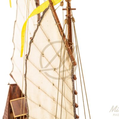 Maquette de la Jonque Chinoise - Maquette de Bateau en Bois Déjà Montée - Mistral Maquettes