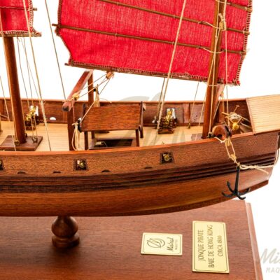 Maquette de la Jonque Chinoise - Jonque Sampan - Maquette Haut de Gamme Déjà Montée