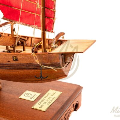 Maquette de la Jonque Chinoise - Jonque Sampan - Maquette Haut de Gamme Déjà Montée