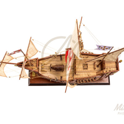 Maquette de la Santa Maria de Christophe Colomb - Maquette de Bateau ancien en Bois - Haut de Gamme - Montée - Mistral Maquettes