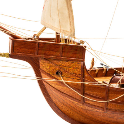 Maquette de la Santa Maria de Christophe Colomb - Maquette de Bateau ancien en Bois - Haut de Gamme - Montée - Mistral Maquettes