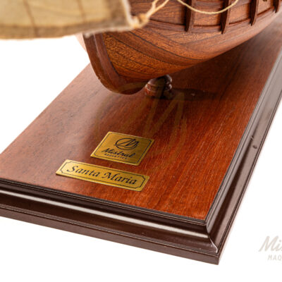 Maquette de la Santa Maria de Christophe Colomb - Maquette de Bateau ancien en Bois - Haut de Gamme - Montée - Mistral Maquettes