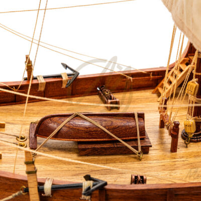Maquette de la Santa Maria de Christophe Colomb - Maquette de Bateau ancien en Bois - Haut de Gamme - Montée - Mistral Maquettes