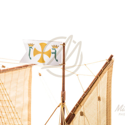 Maquette de la Santa Maria de Christophe Colomb - Maquette de Bateau ancien en Bois - Haut de Gamme - Montée - Mistral Maquettes