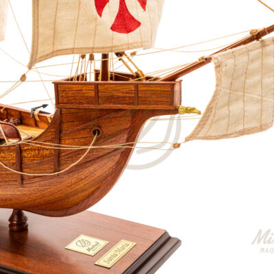 Maquette de la Santa Maria de Christophe Colomb - Maquette de Bateau ancien en Bois - Haut de Gamme - Montée - Mistral Maquettes