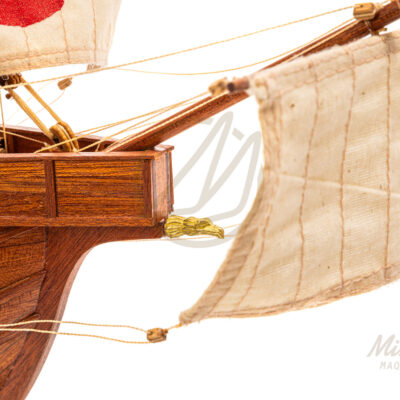 Maquette de la Santa Maria de Christophe Colomb - Maquette de Bateau ancien en Bois - Haut de Gamme - Montée - Mistral Maquettes