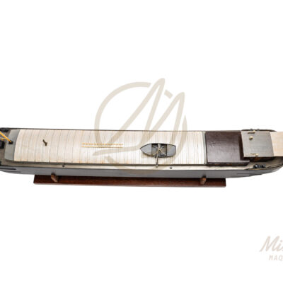 Maquette de Péniche Grey II (Plaquet) · Maquette de Péniche en Bois Déjà Montée · Mistral Maquettes
