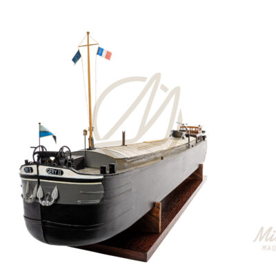 Maquette de Péniche Grey II (Plaquet) · Maquette de Péniche en Bois Déjà Montée · Mistral Maquettes