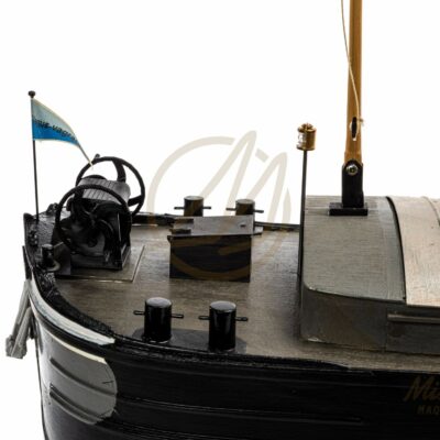 Maquette de Péniche Grey II (Plaquet) · Maquette de Péniche en Bois Déjà Montée · Mistral Maquettes