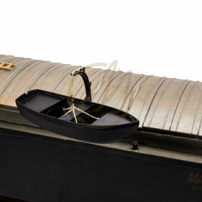 Maquette de Péniche Grey II (Plaquet) · Maquette de Péniche en Bois Déjà Montée · Mistral Maquettes