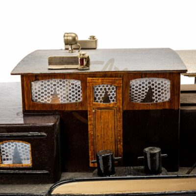 Maquette de Péniche Grey II (Plaquet) · Maquette de Péniche en Bois Déjà Montée · Mistral Maquettes