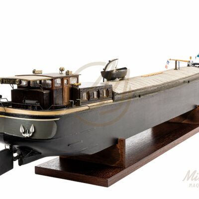 Maquette de Péniche Grey II (Plaquet) · Maquette de Péniche en Bois Déjà Montée · Mistral Maquettes