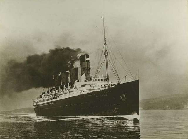 paquebot RMS Mauretania