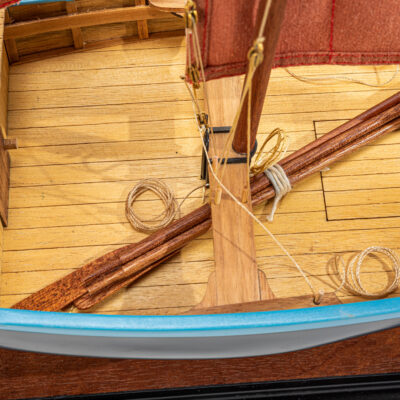 Maquette du Sinagot - Bateau golfe du Morbihan - Déjà Montée - Mistral Maquettes