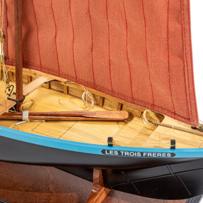 Maquette du Sinagot - Bateau golfe du Morbihan - Déjà Montée - Mistral Maquettes