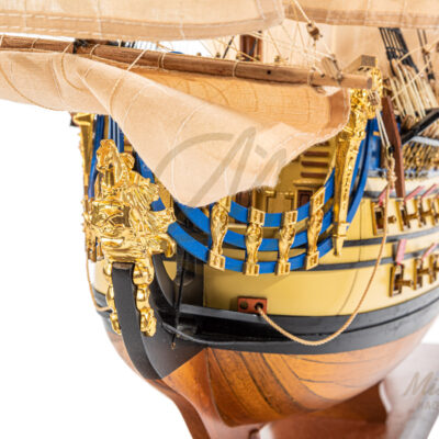 Maquette du Soleil Royal · Qualité Musée · Célèbre Galion en Référence à Louis XVI · Mistral Maquettes