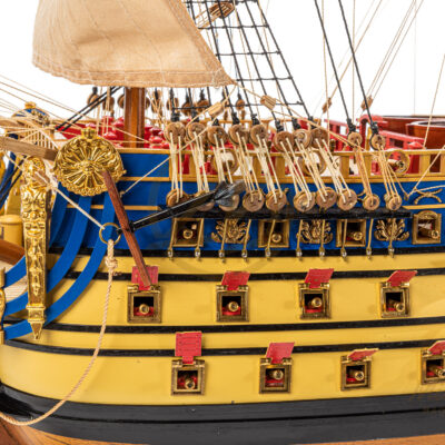 Maquette du Soleil Royal · Qualité Musée · Célèbre Galion en Référence à Louis XVI · Mistral Maquettes