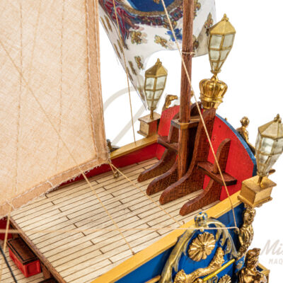 Maquette du Soleil Royal · Qualité Musée · Célèbre Galion en Référence à Louis XVI · Mistral Maquettes