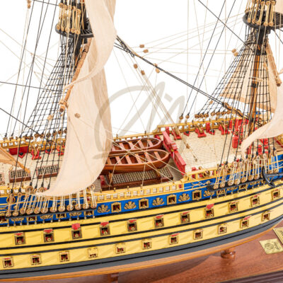 Maquette du Soleil Royal · Qualité Musée · Célèbre Galion en Référence à Louis XVI · Mistral Maquettes