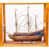 Maquette du Soleil Royal · Exemplaire Unique Décoratif - Maquette de Bateau en Bois déjà Montée.