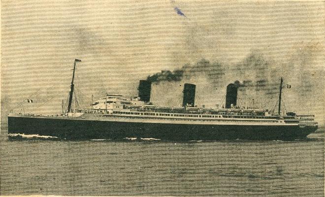 Paquebot Ile de France