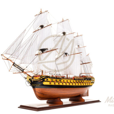 Maquette du Superbe · Frégate de 74 Canons · Maquette de Bateau en Bois Déjà Montée · Mistral Maquettes
