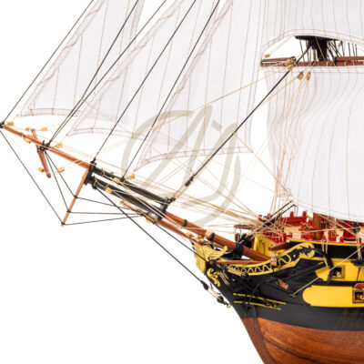 Maquette du Superbe · Frégate de 74 Canons · Maquette de Bateau en Bois Déjà Montée · Mistral Maquettes