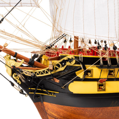 Maquette du Superbe · Frégate de 74 Canons · Maquette de Bateau en Bois Déjà Montée · Mistral Maquettes