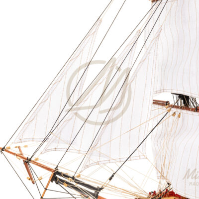 Maquette du Superbe · Frégate de 74 Canons · Maquette de Bateau en Bois Déjà Montée · Mistral Maquettes