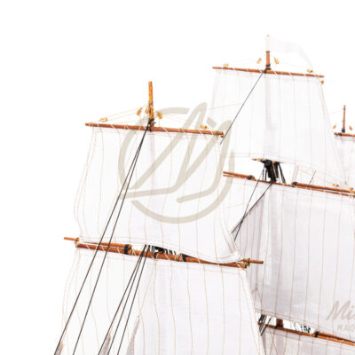 Maquette du Superbe · Frégate de 74 Canons · Maquette de Bateau en Bois Déjà Montée · Mistral Maquettes