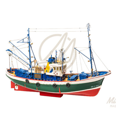 Maquette du Thonier Marina II · Bateau de Pêche du Golfe de Gascogne