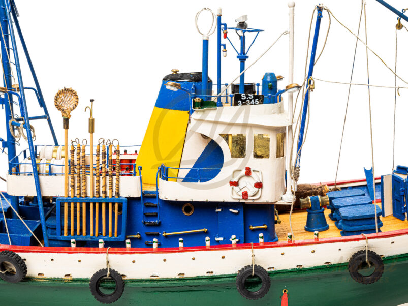 Artesanía Latina – Maquette de Bateau en Bois – Remorqueur, Sanson - Modèle 20415, Échelle 1:50 – Modèles à Assembler – Niveau Initié