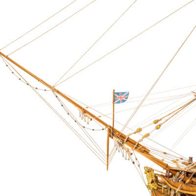 Maquette du Victory avec Coque en Cuivre F Exemplaire Unique décoratif · Mistral Maquettes