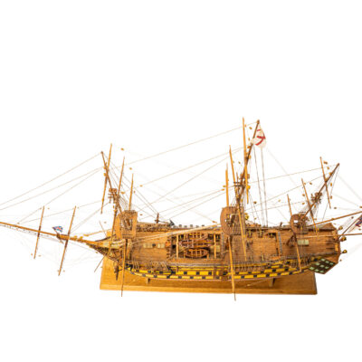 Maquette du Victory avec Coque en Cuivre F Exemplaire Unique décoratif · Mistral Maquettes