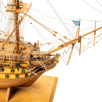 Maquette du Victory avec Coque en Cuivre F Exemplaire Unique décoratif · Mistral Maquettes