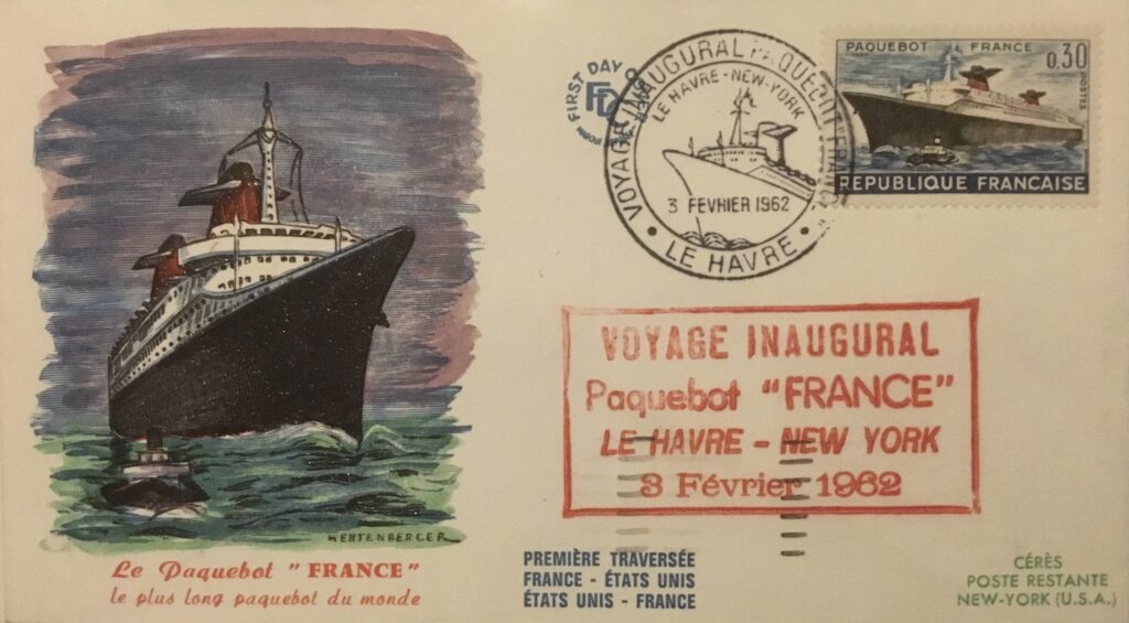 France - Ligne Havre -New York